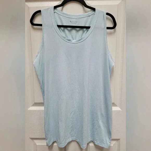 Athleta Breezy Baby Blue Tank Top Size Large - Picture 1 of 2
